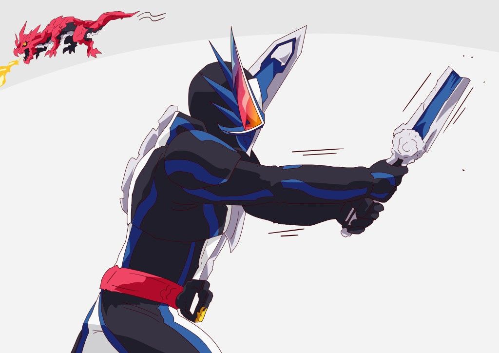 Detail Menggambar Kamen Rider Nomer 53