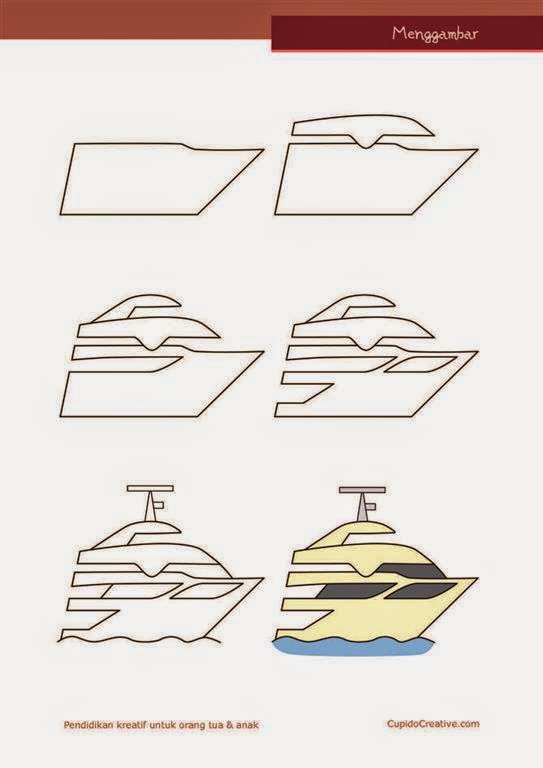 Detail Menggambar Kapal Pesiar Nomer 16