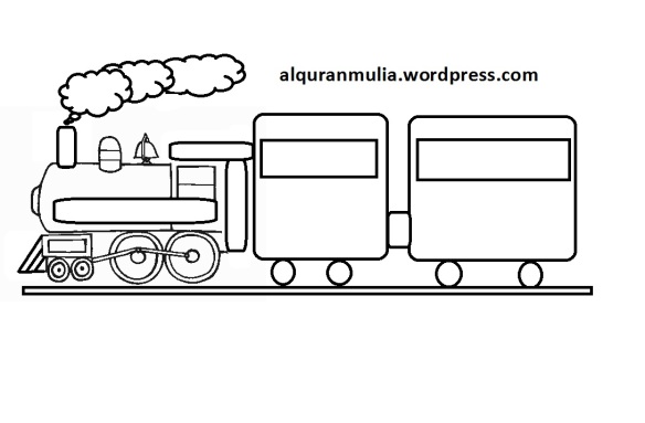 Detail Menggambar Kereta Api Anak Tk Nomer 40