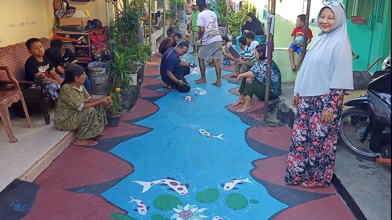 Detail Menggambar Kolam Ikan Nomer 55