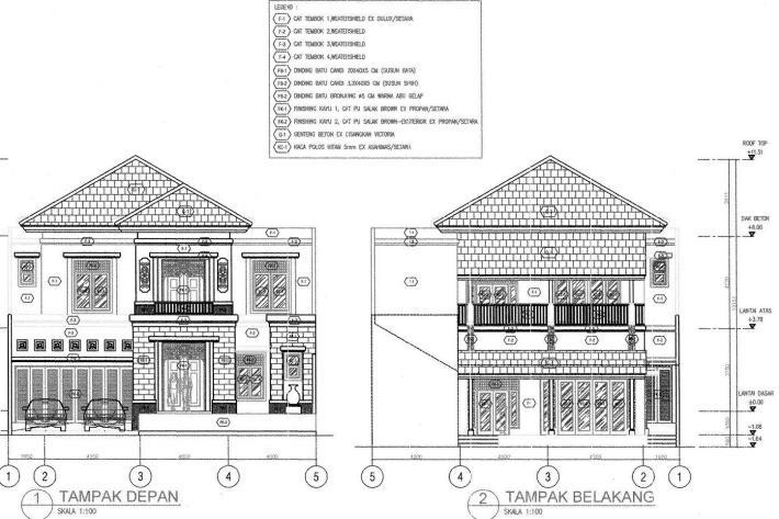 Detail Menggambar Konstruksi Bangunan Nomer 11