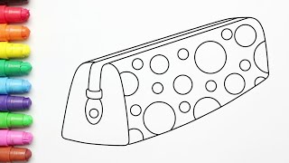 Detail Menggambar Kotak Pensil Nomer 3