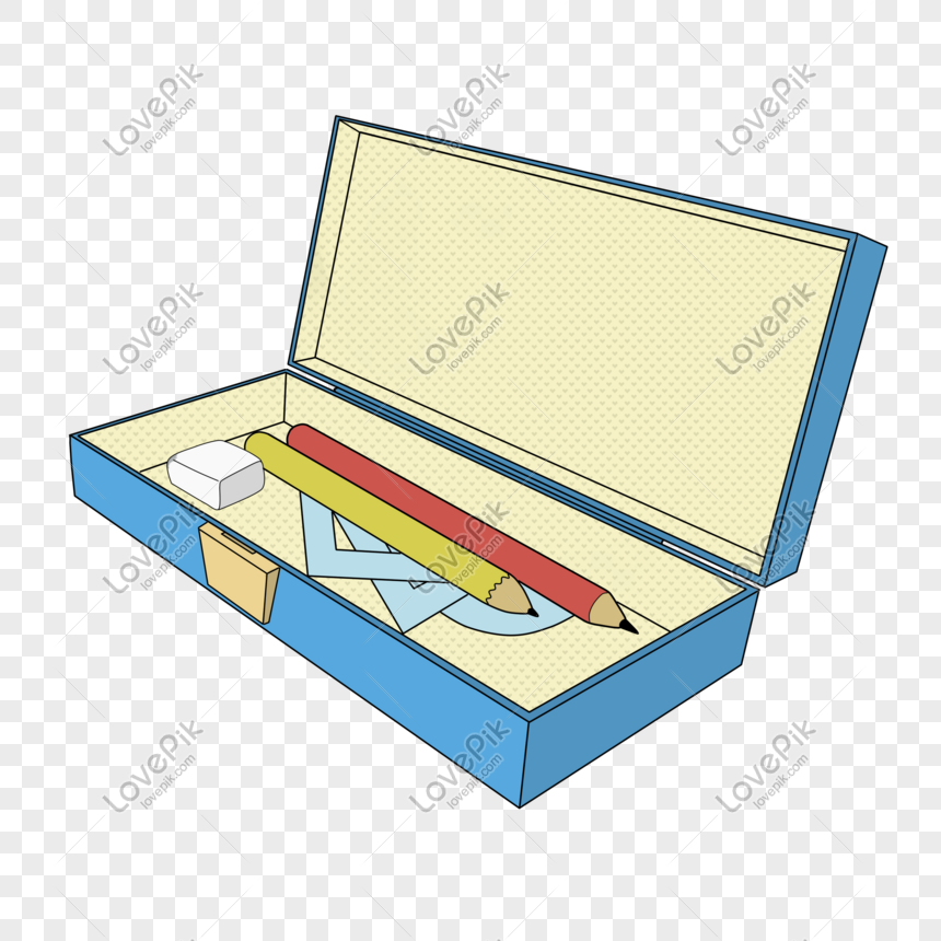 Detail Menggambar Kotak Pensil Nomer 5