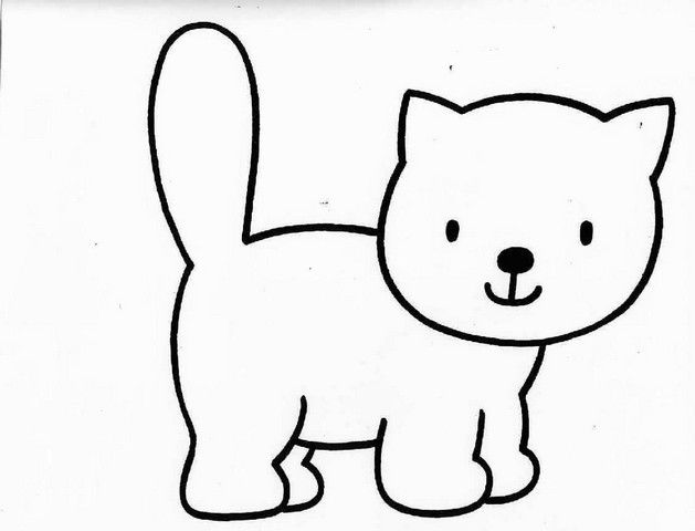 Detail Menggambar Kucing Dengan Mudah Nomer 8