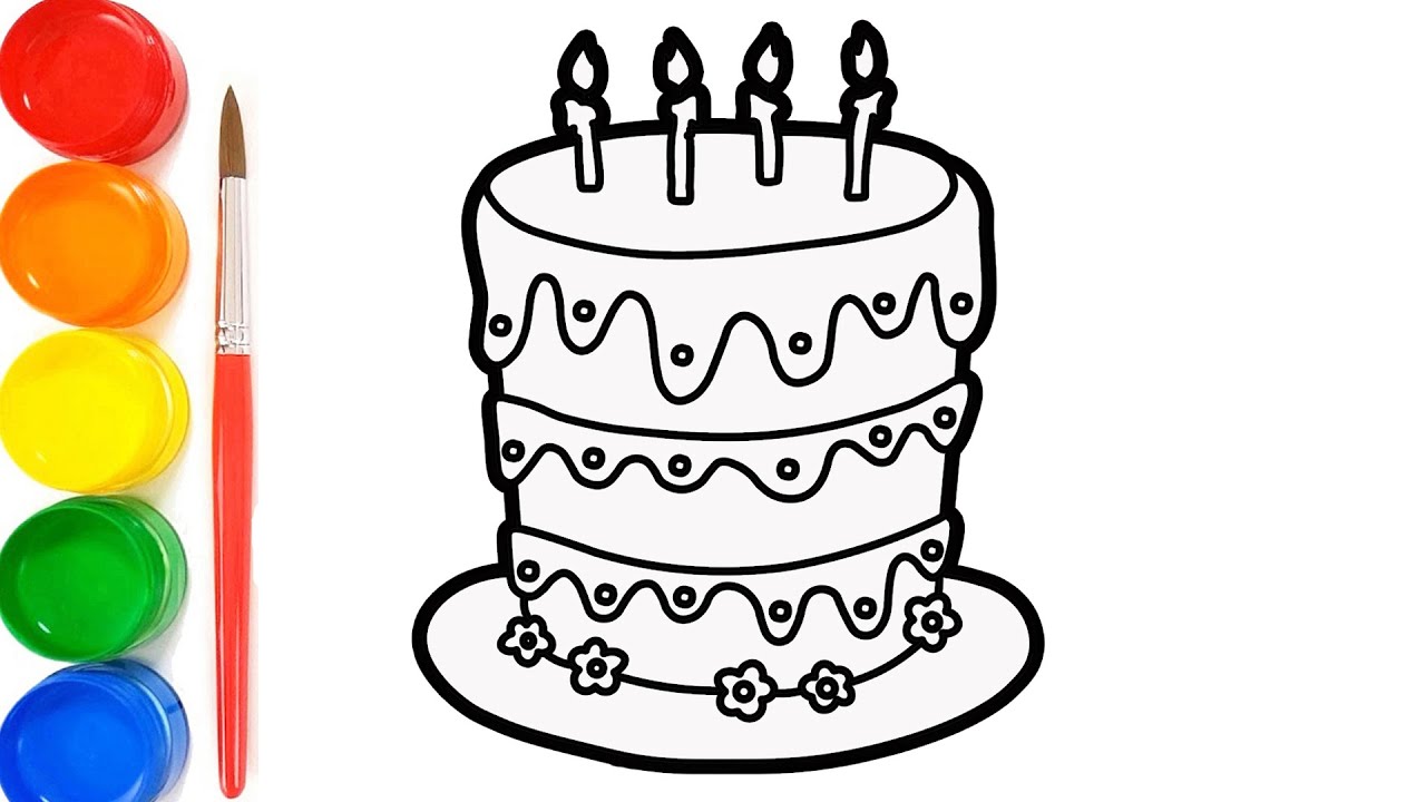 Download Menggambar Kue Ulang Tahun Nomer 21