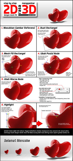 Detail Menggambar Love 3d Nomer 53