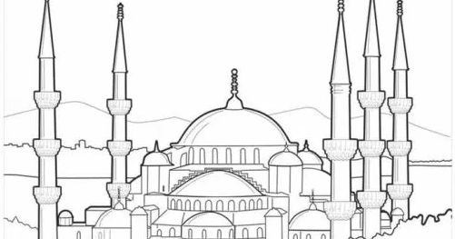 Detail Menggambar Masjid Anak Tk Nomer 43