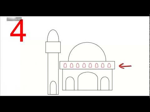 Detail Menggambar Masjid Dengan Mudah Nomer 54