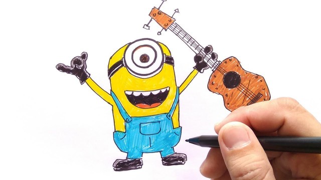 Detail Menggambar Minion Nomer 26