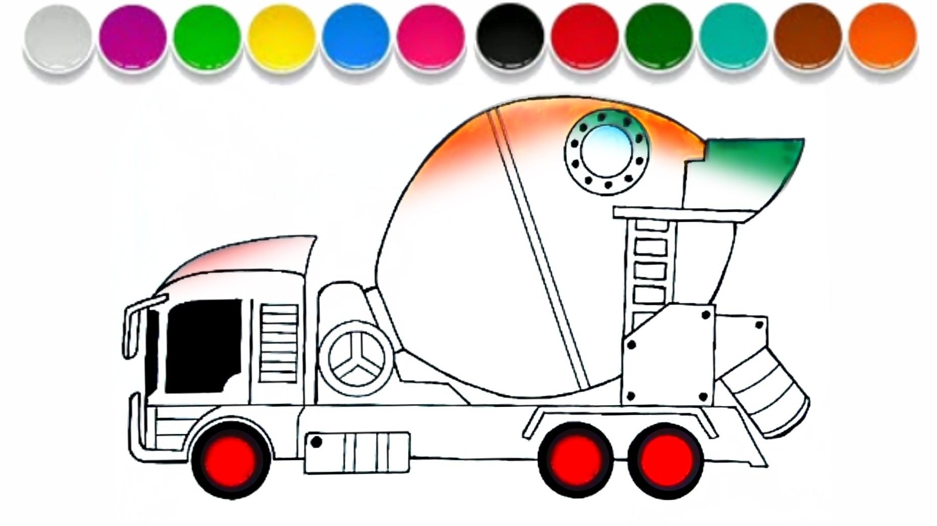 Detail Menggambar Mobil Molen Nomer 4