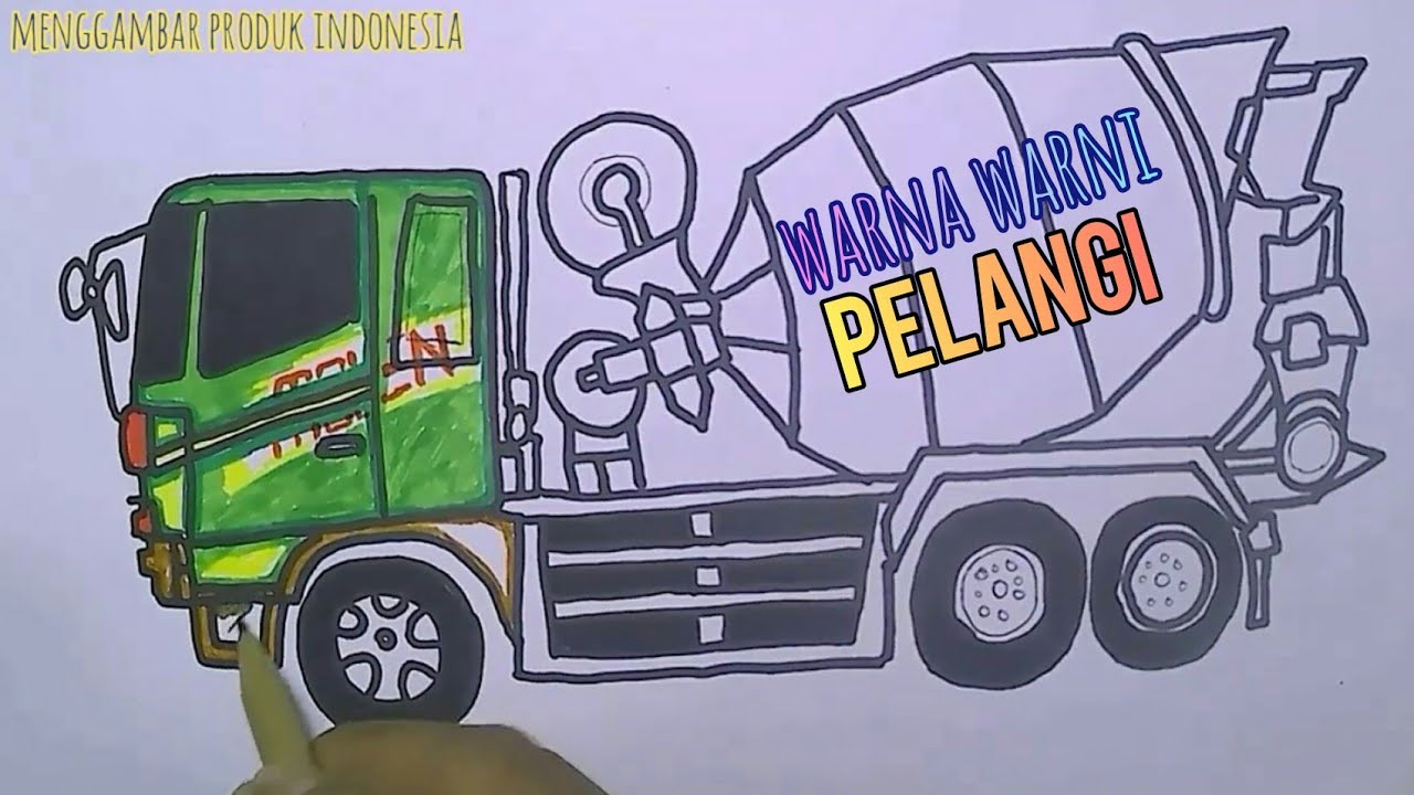 Detail Menggambar Mobil Molen Nomer 5