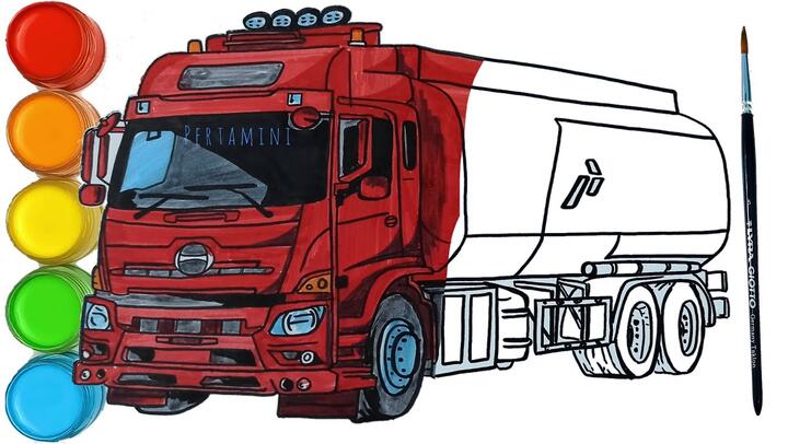 Detail Menggambar Mobil Truk Nomer 54