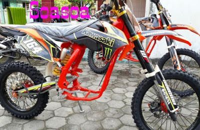 Detail Menggambar Motor Trail Nomer 54