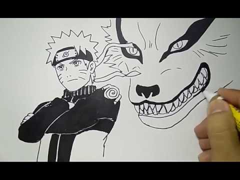 Detail Menggambar Naruto Dengan Pensil Nomer 3