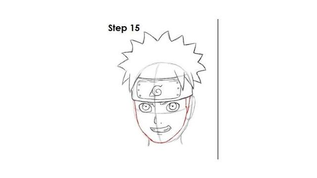 Detail Menggambar Naruto Dengan Pensil Nomer 26