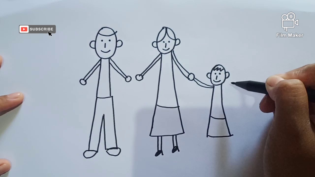 Detail Menggambar Orang Untuk Anak Tk Nomer 9