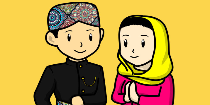 Detail Menggambar Pakaian Adat Nomer 48