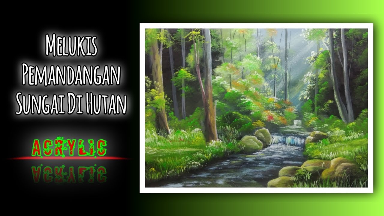 Detail Menggambar Pemandangan Hutan Nomer 42