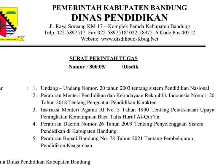 Detail Kode Nomor Surat Dinas Pemda Nomer 23