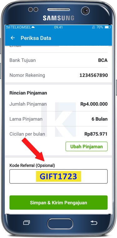 Detail Kode Referral Julo Nomer 20