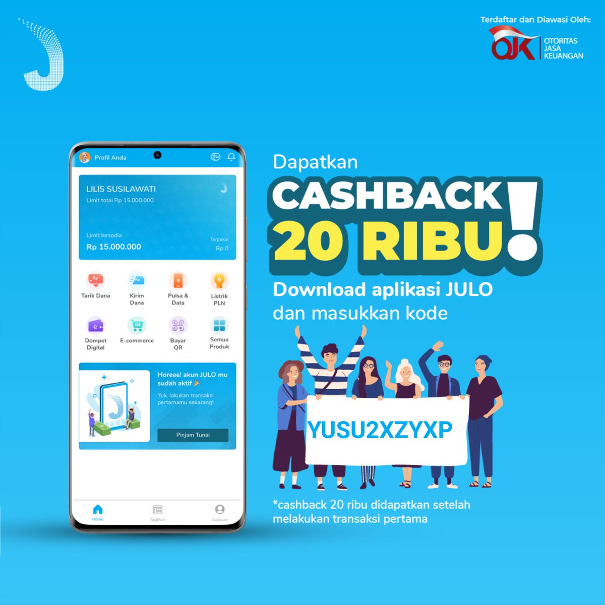Detail Kode Referral Julo Nomer 30