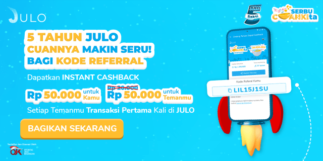 Detail Kode Referral Julo Nomer 32