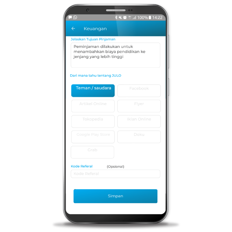 Detail Kode Referral Julo Nomer 7