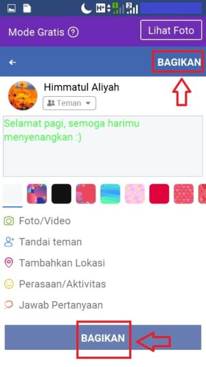 Detail Kode Status Fb Berwarna Nomer 57