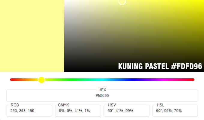 Download Kode Warna Kuning Pastel Nomer 11