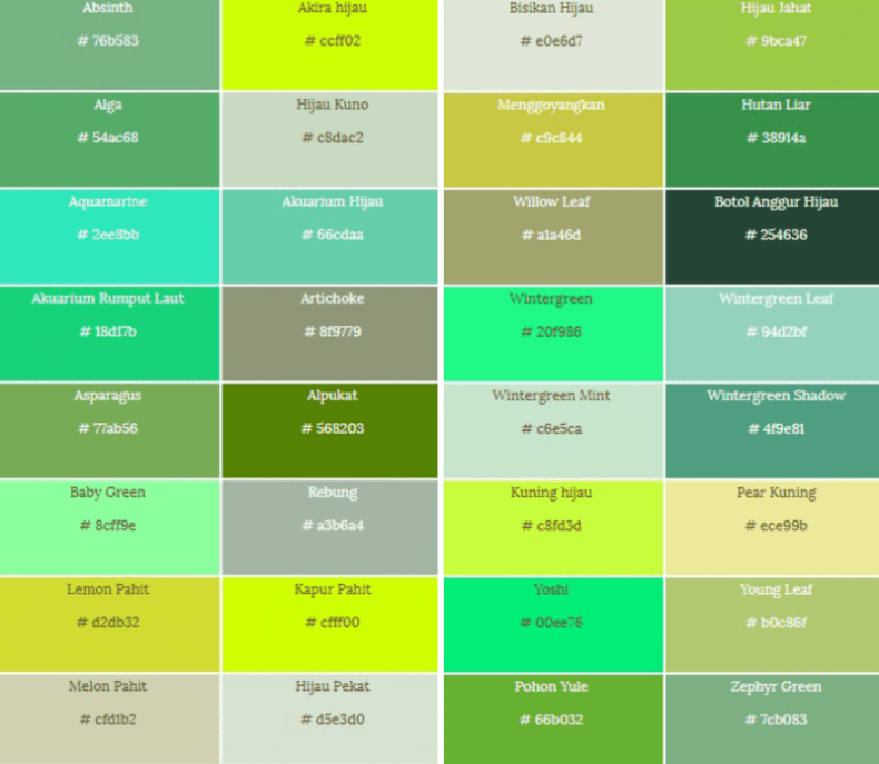 Detail Kode Warna Kuning Stabilo Nomer 15