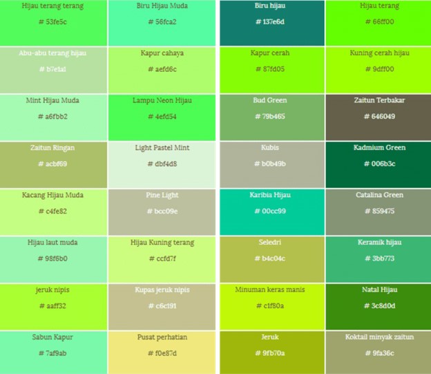 Detail Kode Warna Kuning Stabilo Nomer 27