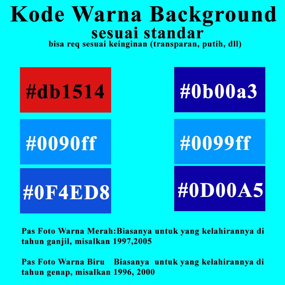 Detail Kode Warna Merah Pas Foto Nomer 37