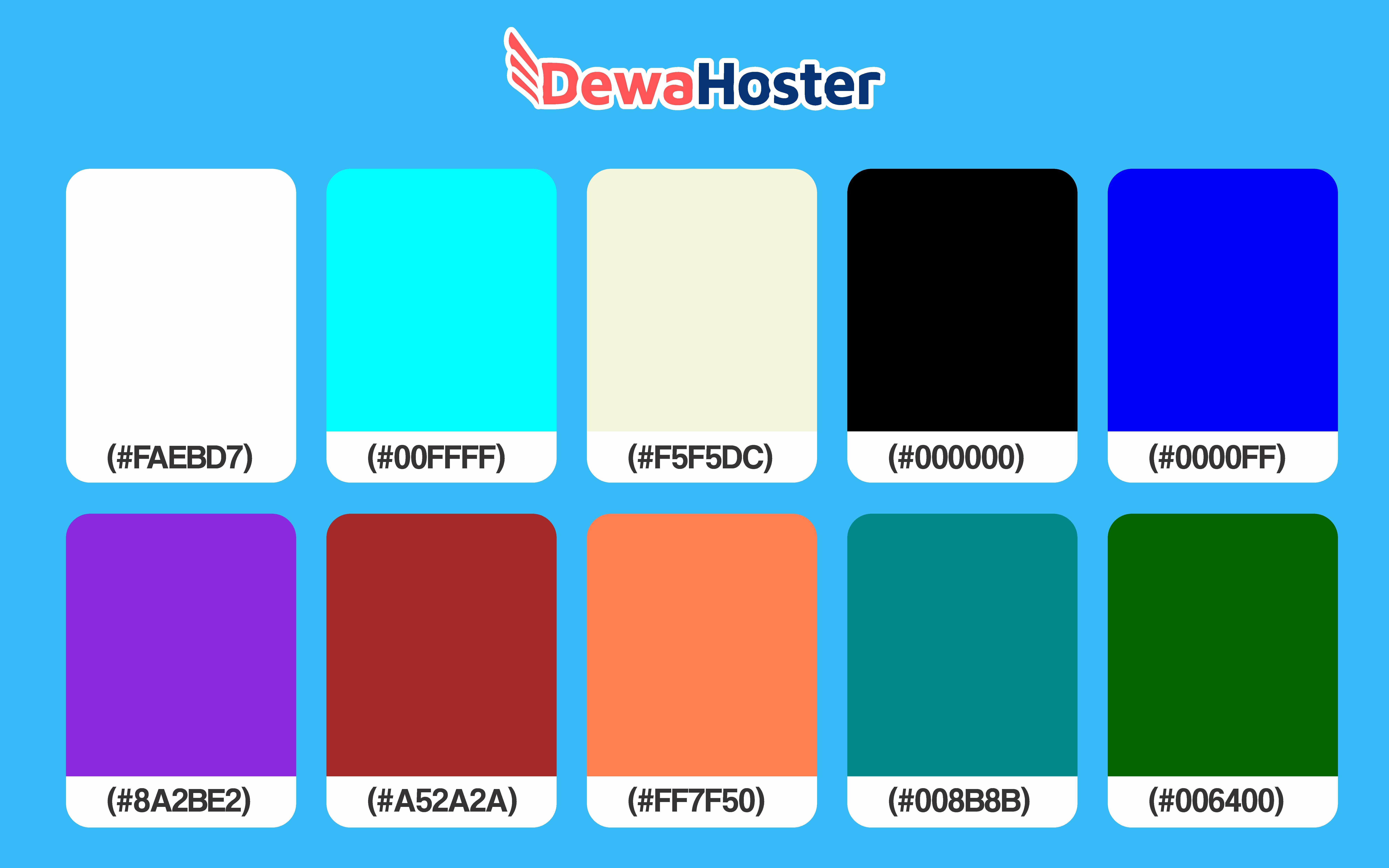 Detail Kode Warna Web Nomer 2