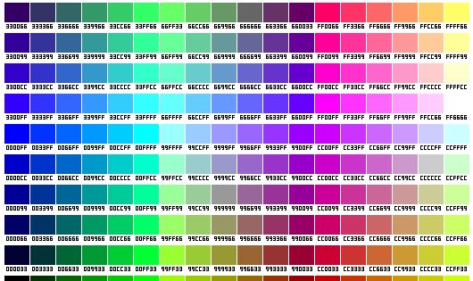 Detail Kode Warna Web Nomer 6