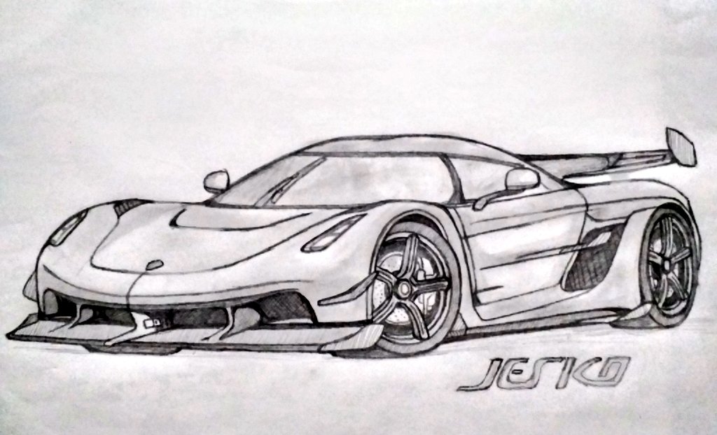 Detail Koenigsegg Drawings Nomer 16