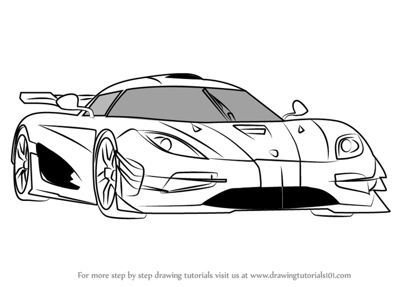 Detail Koenigsegg Drawings Nomer 4