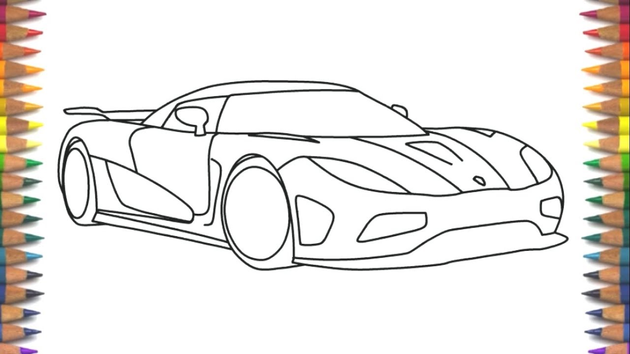 Detail Koenigsegg Drawings Nomer 7