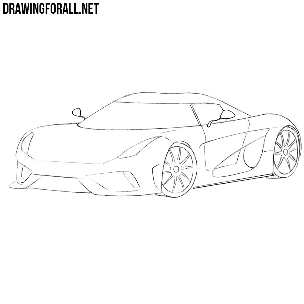 Detail Koenigsegg Drawings Nomer 9