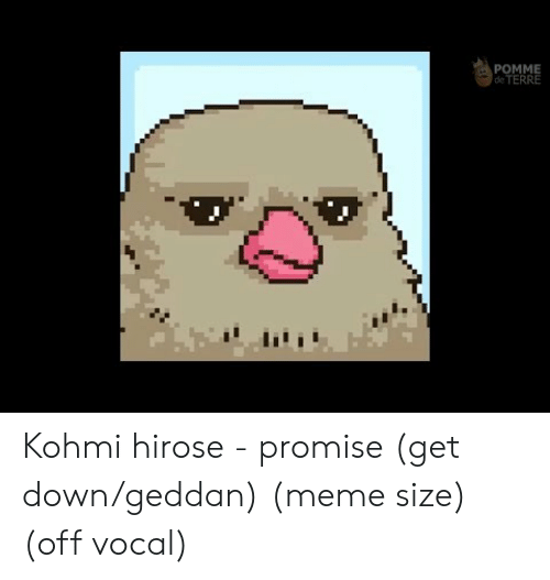 Detail Kohmi Hirose Promise Meme Nomer 21