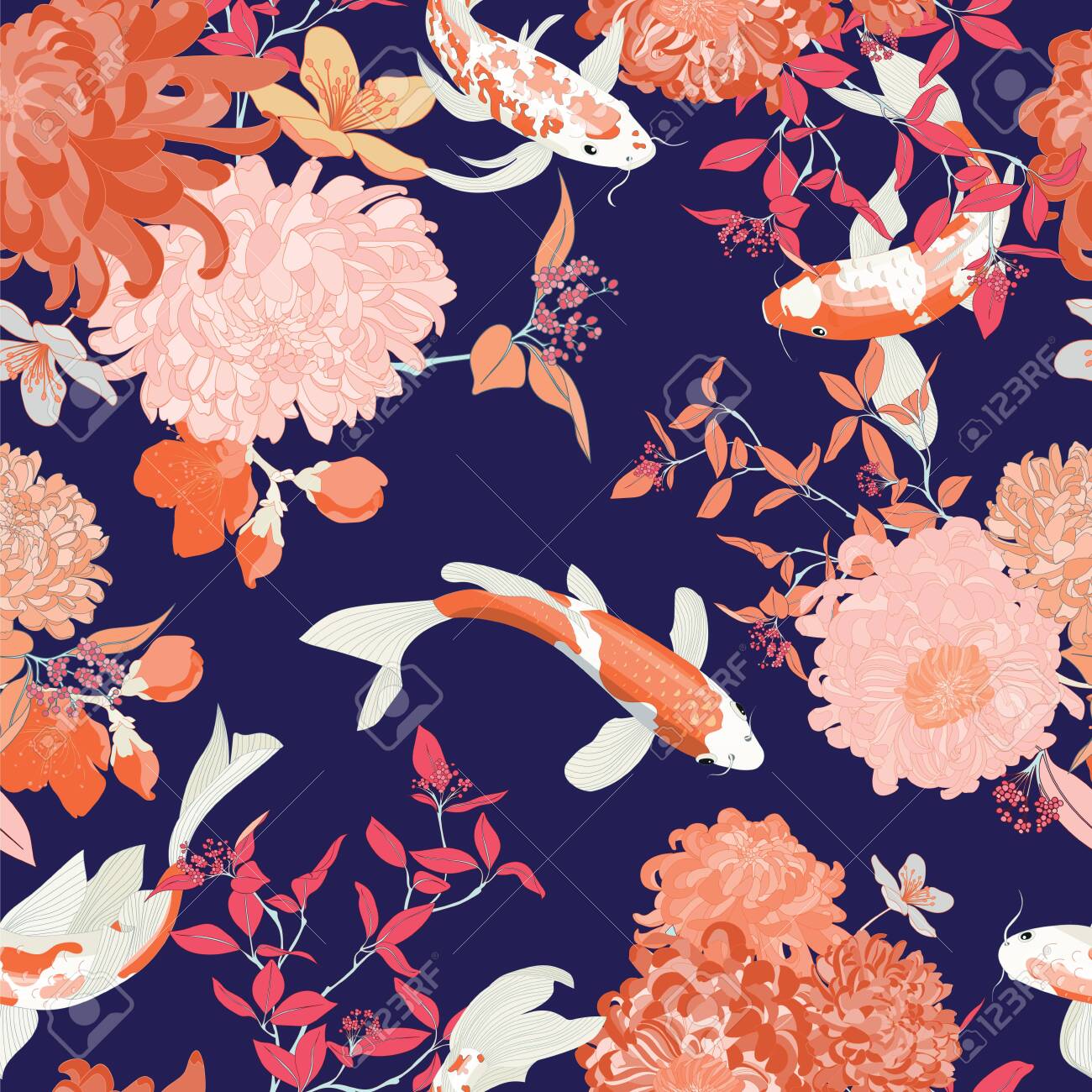 Detail Koi Fish Wallpaper Nomer 44