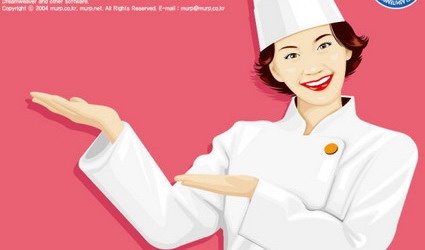 Detail Koki Cewek Vector Nomer 33