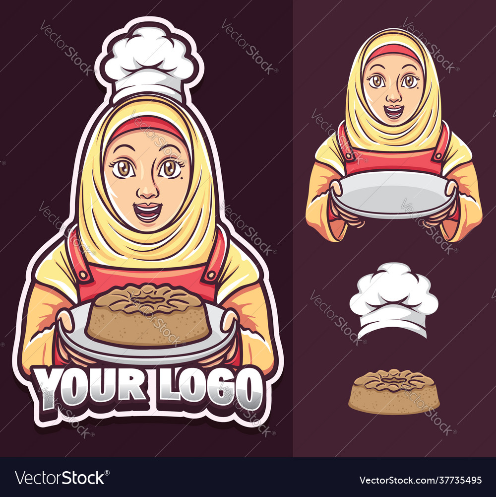 Detail Koki Hijab Vector Nomer 19
