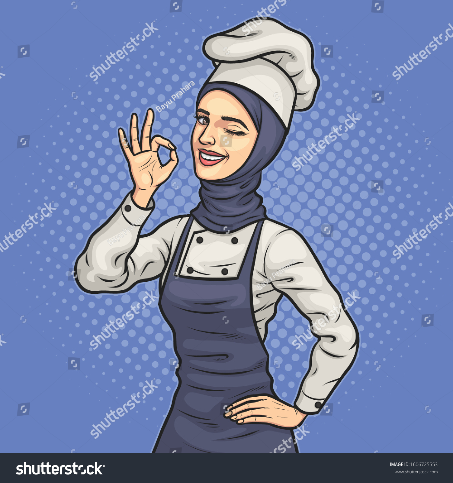Detail Koki Hijab Vector Nomer 25