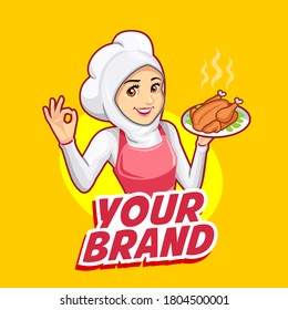 Detail Koki Hijab Vector Nomer 42