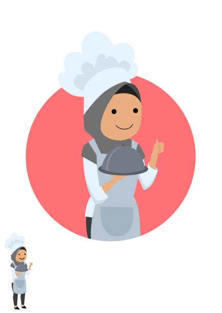 Detail Koki Hijab Vector Nomer 48
