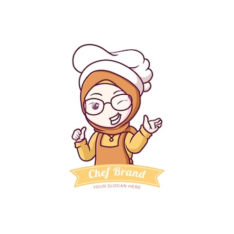Detail Koki Hijab Vector Nomer 58