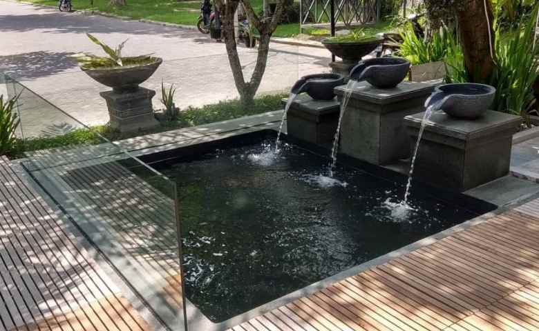 Detail Kolam Ikan Mini Depan Rumah Nomer 42