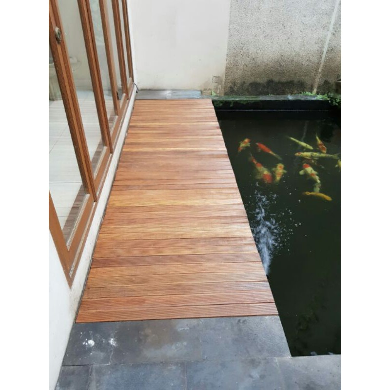 Detail Kolam Ikan Motif Kayu Nomer 35