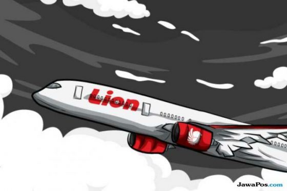 Detail Menggambar Pesawat Lion Air Nomer 26