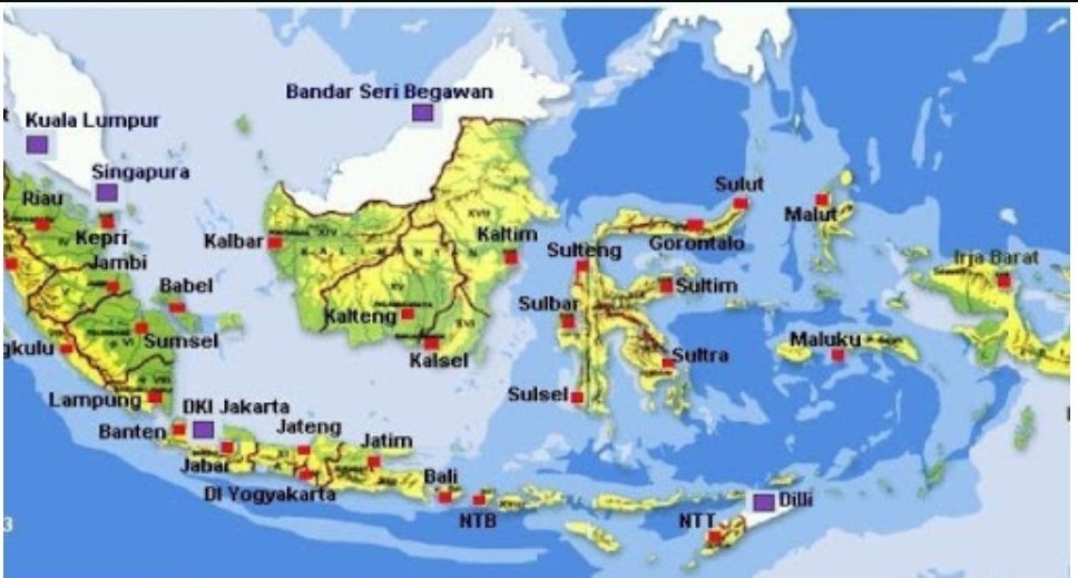 Detail Menggambar Peta Indonesia Nomer 40